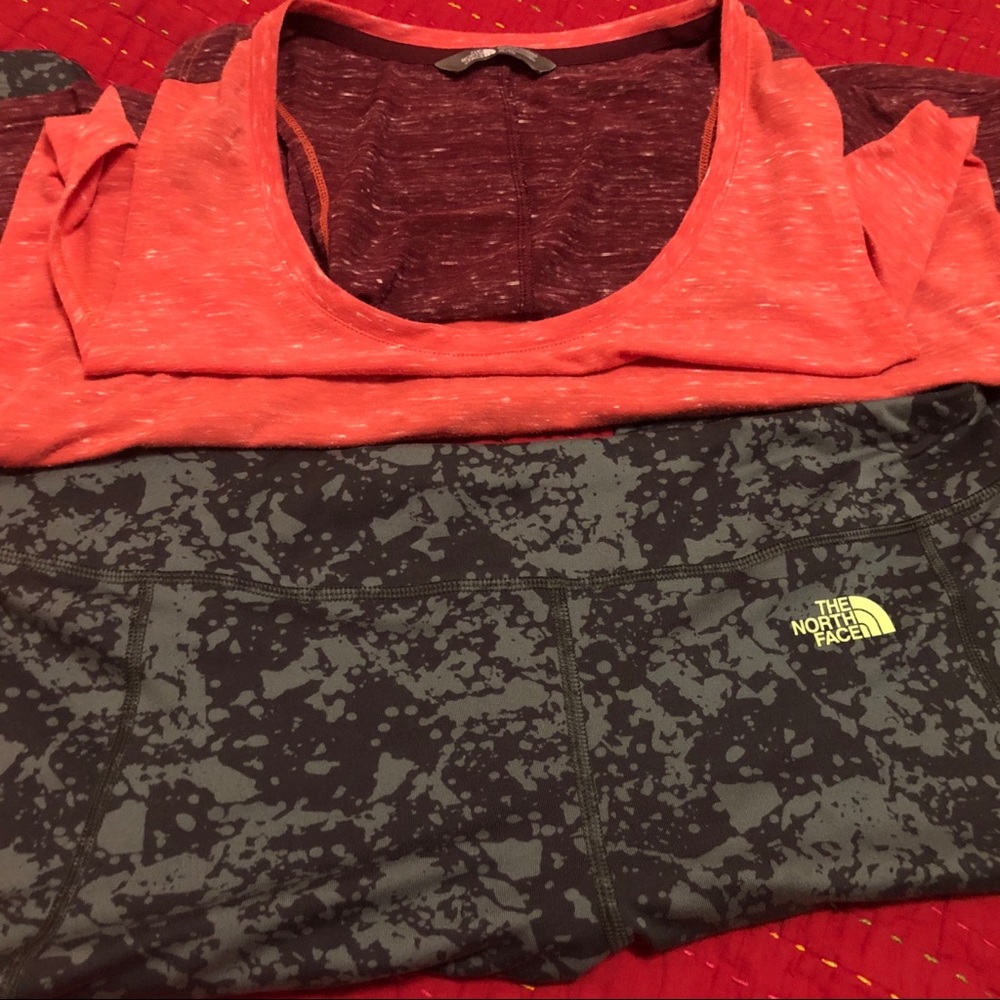 🚫Sold 🚫North Face Bundle Slub Tank &Capri XL - Picture 8 of 8